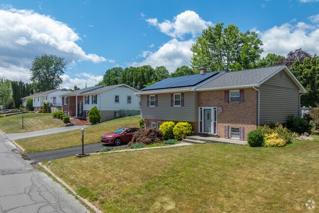 Houses in Forest Hills have well-maintained yards that are around quarter acre to half-acre.