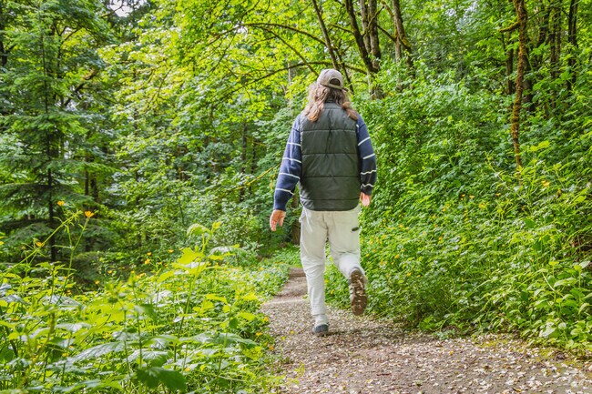 Gallagher Hill Open Space has trails for Shorewood residents to enjoy scenic walks along.