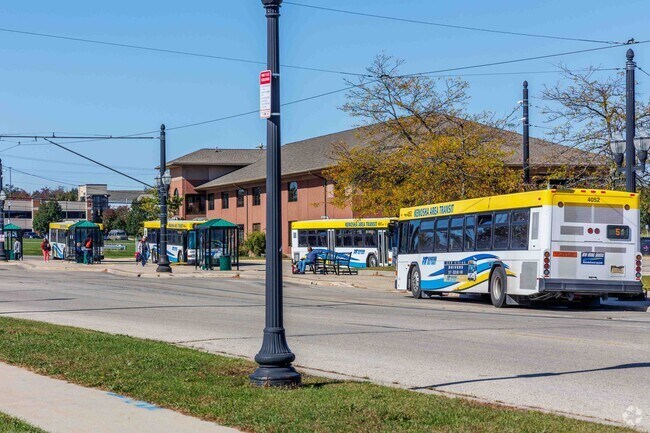Kenosha Transit serves Saint Joes and the rest of Kenosha.