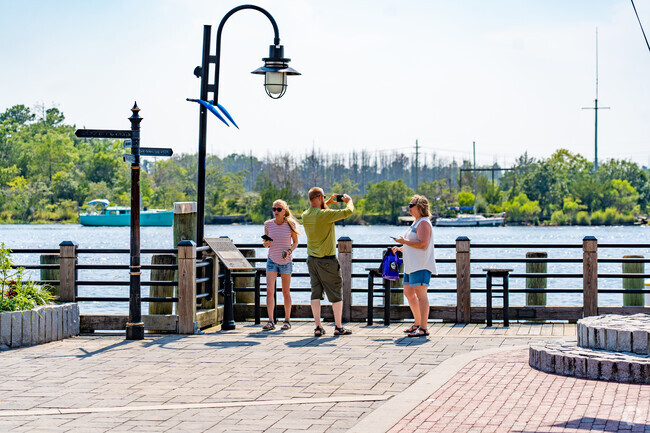 Downtown Wilmington offers river views  to Sunset Park residents.