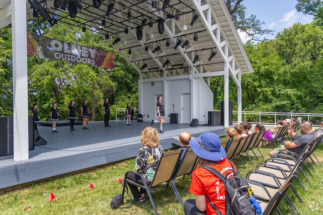 In the summer, residents can enjoy live performances for free at Summerfest in Olney, MD.