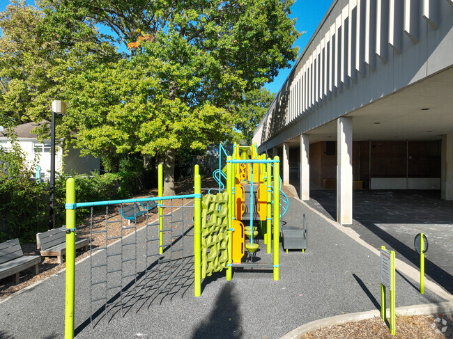 Students really enjoy this playground at Ashland Elementary School
