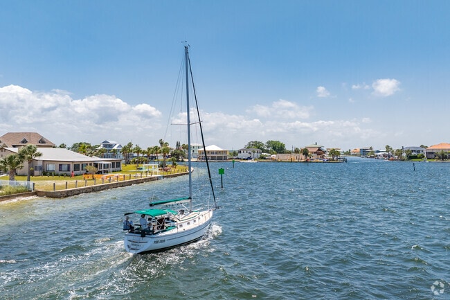 Hernando Beach is a boaters' paradise with easy access to the Gulf of Mexico.