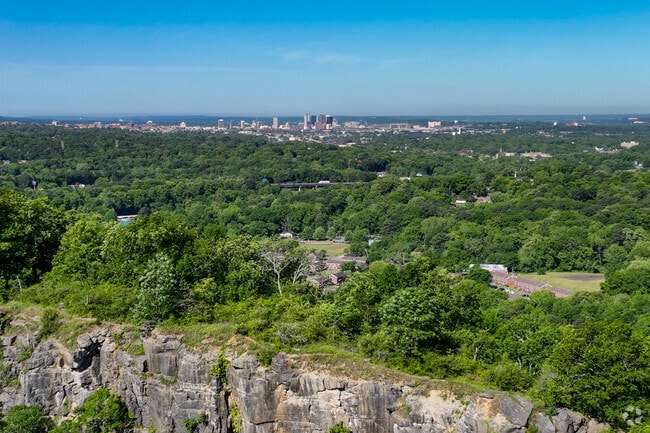Breathing gorgeous Ruffner Mountain with it's scenic trails is close by Roebuck.