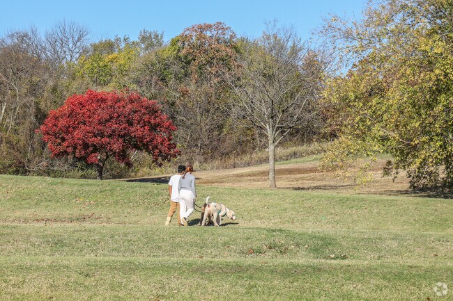 Minshall Park neighborhood has lots of green space to walk the dog or go for a run.