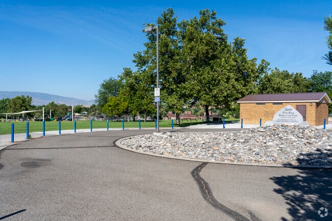 The entrance to Pah Rah Mountain Park in Sparks.
