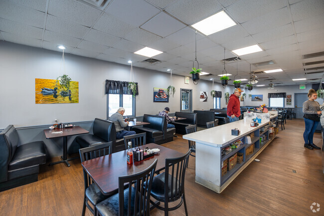 The 12 Street Cafe in Eastside is a local favorite for breakfast fare.