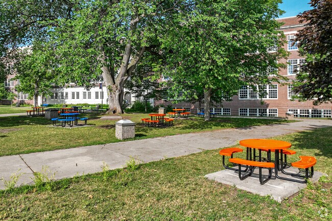 Washburn High School is a part of the Minneapolis Public School District.