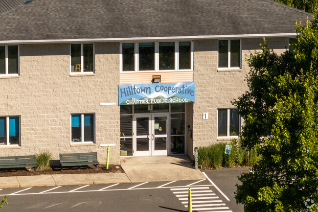 Hilltown Cooperative Charter Public School is located in Easthampton, MA.