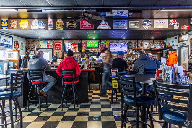 46 Bar is known by Wolf Lake residents for their famous burgers and tasty beverages.