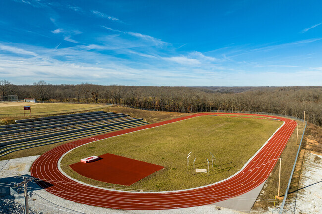 The Chadwick High School campus includes a recently constructed track.