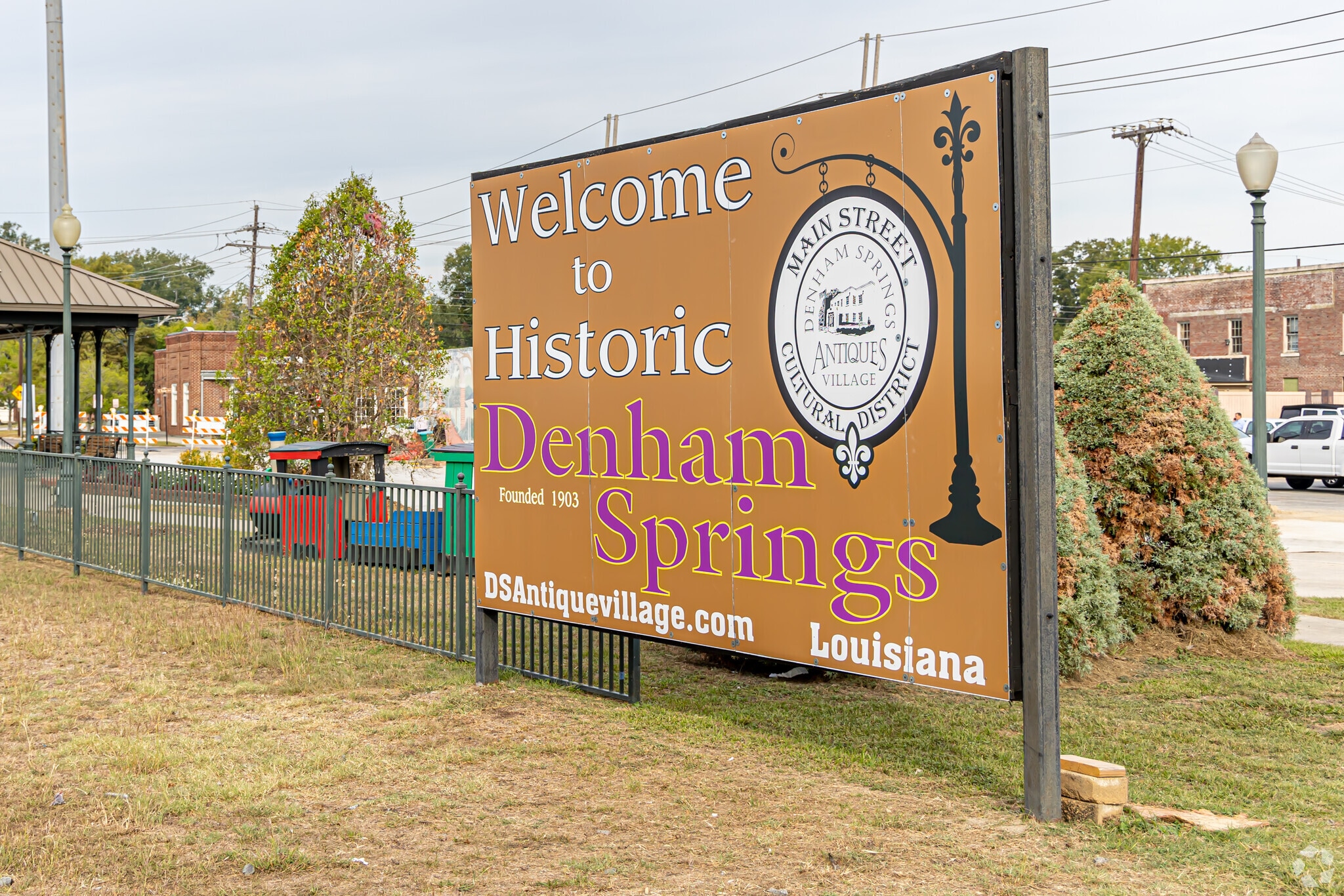 Denham Springs is full of small-town charm and spirit.