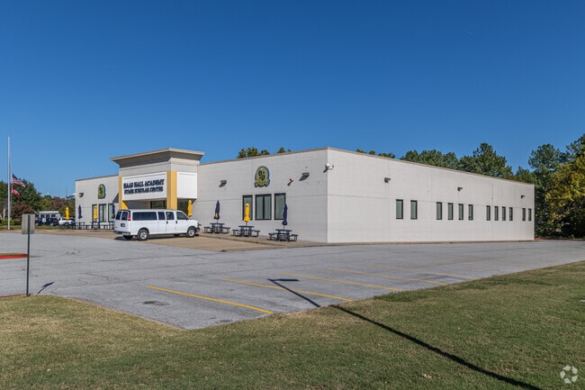 Haas Hall is located just off Joyce Blvd and College Avenue.