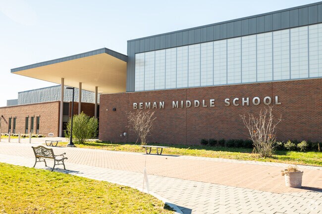 Beman Middle School near Westfield earns a C-plus score on Niche.com.