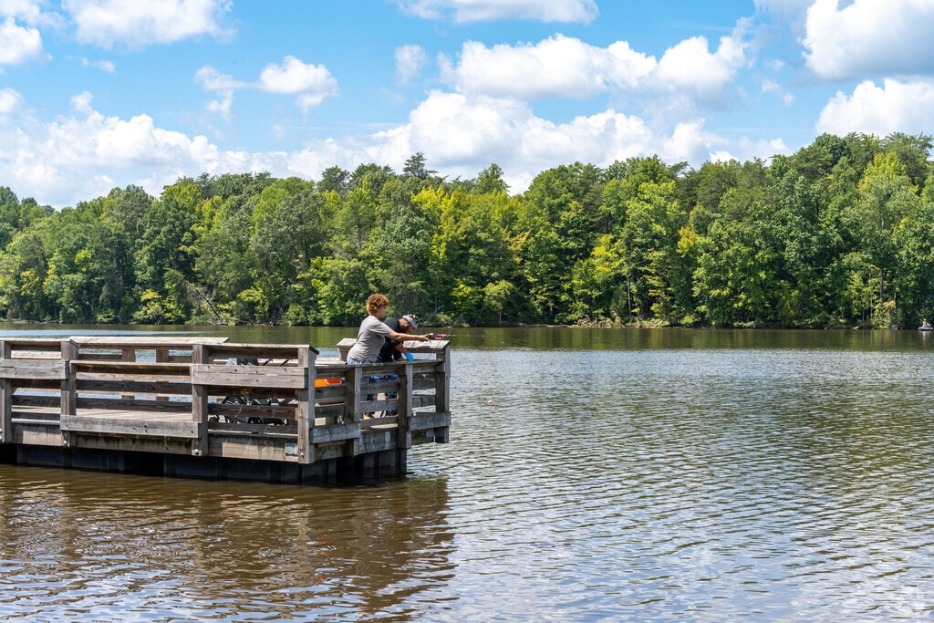 Graham-Mebane Lake has access to fishing fun for the entire family.