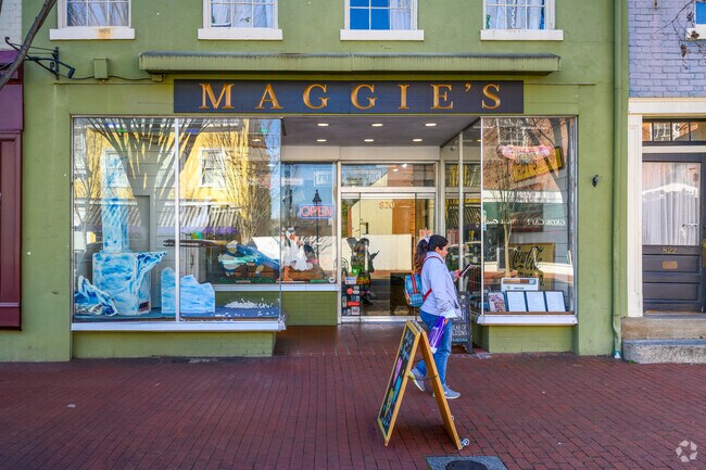 Maggie's is a local hotspot in Fredericksburg serving sandwiches and paninis.
