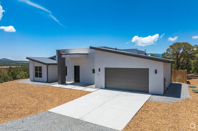 You can find spacious, newly constructed contemporary homes throughout Tijeras.