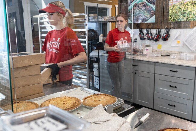 Glenbrook's Witten Farm Market offers freshly made pies and other bakery items.