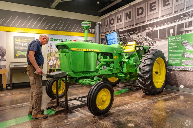 Cedar River has a great John Deere museum for tractor enthusiasts.
