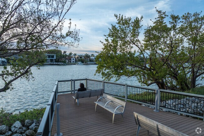 Allison Island residents can be seen throughout the island.