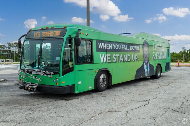 The Hancock neighborhood is on the public bus route in N. Ft Myers and Cape Coral.