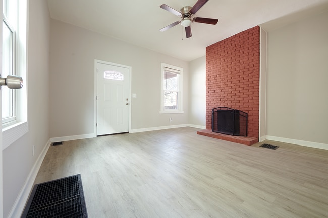 First floor bedroom with lots of natural light