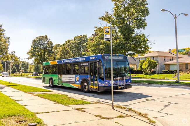 Hop on the bus from Sherman Park and be downtown in 15 minutes.