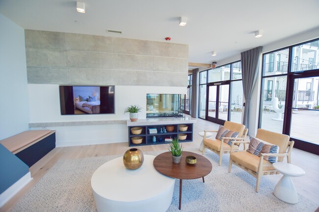 Clubhouse lounge area