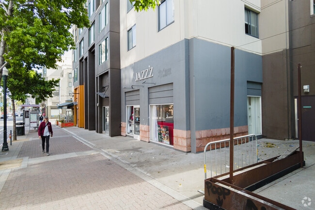 Many Western Addition businesses have some Jazz theme inline with the history of the district.