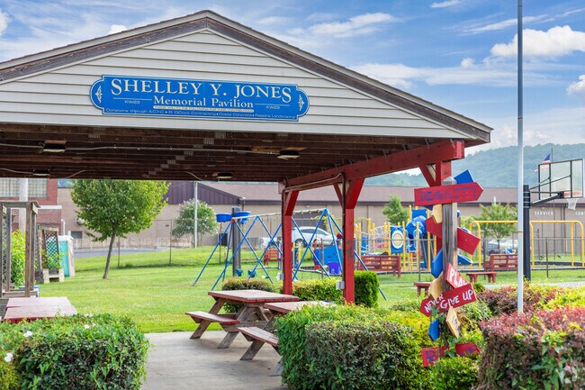 The Riverfront Park in Coraopolis has a playground, pavilion, and fields for locals to enjoy.