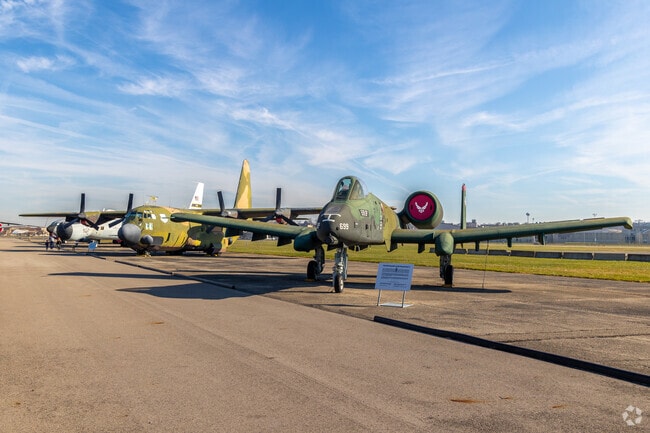 Riverside residents get the thrill of walking among these retired airplanes.