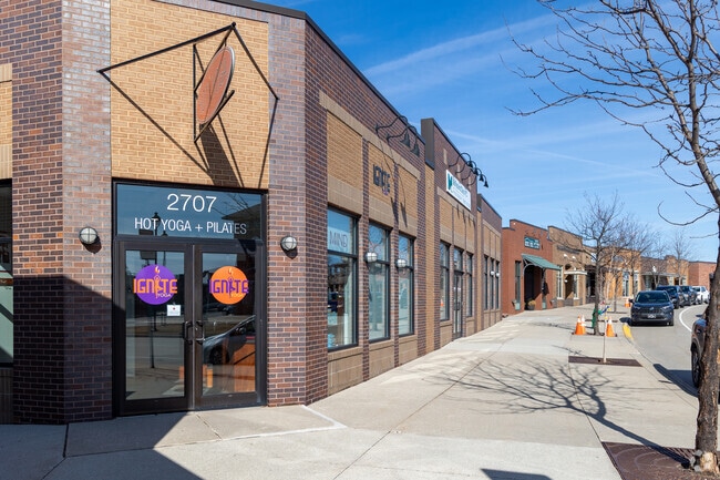 Somerset Village boasts several amenities such as hot yoga and therapeutic massage.