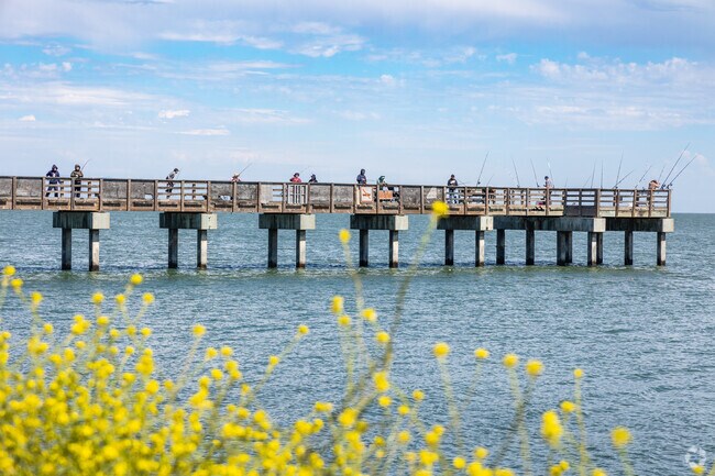 Bayview Heights fisherman can enjoy the pier at Candlestick Point.