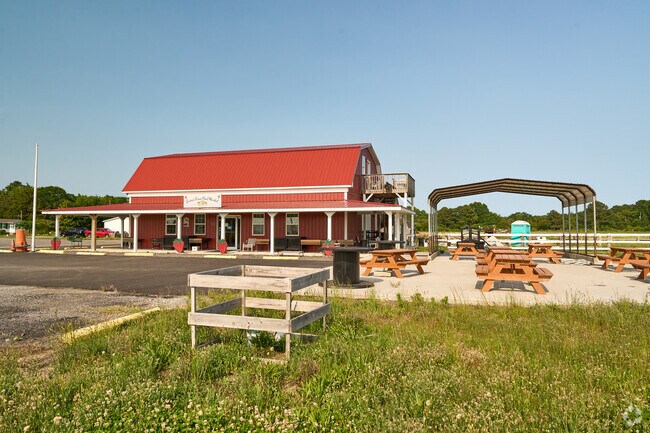 Baines Farm and Market is open during early spring for Strawberry season.