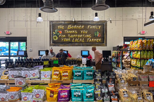 Bedner`s Farm Fresh Market is a popular grocery store in El Cid neighborhood.