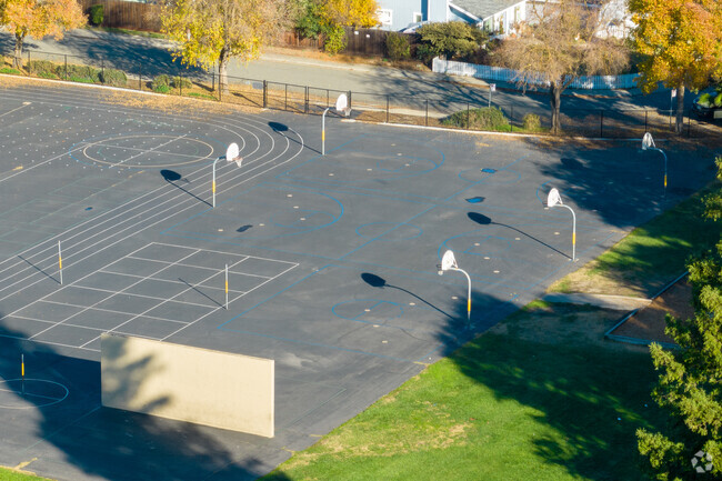 Students are encouraged to play sports and stay active at Martin Luther King, Jr School.