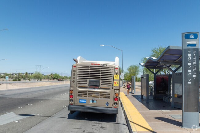 Residents of River Mountain can easily commute using the public transit system.