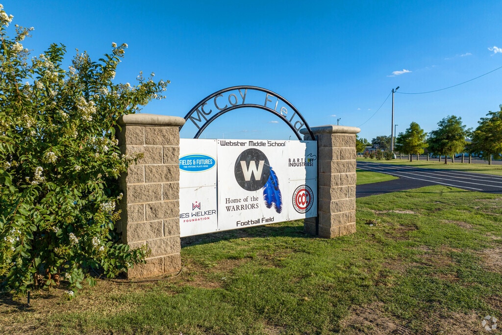 Webster Middle School has a large sports facility for students to use.