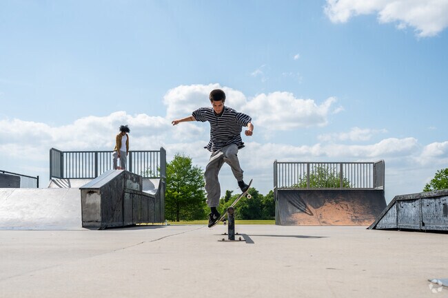 Southern Oaks locals seeking a thrill can head to the skatepark at nearby Barber Park.