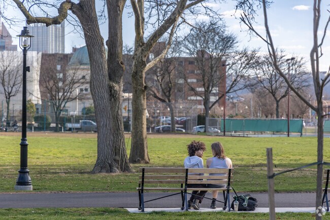 Find a bench in Central Northside and have a wonderful conversation with a loved one.