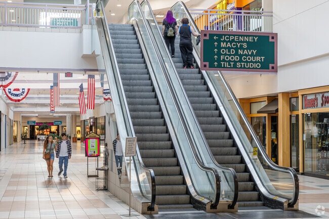 The Logan Valley Mall has major stores like Jc Penney and Macy's.