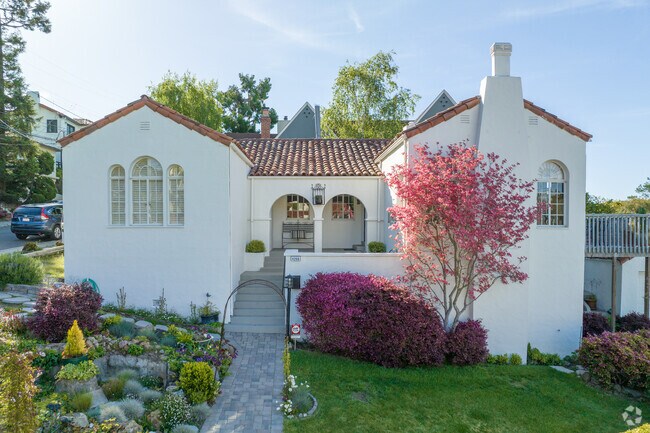 Mission Revival style homes are only one style of home you can find in the Dimond District.