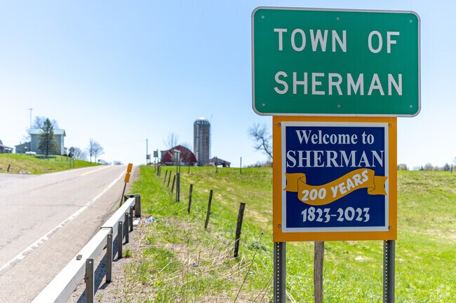 Sherman Township is home to about 1600 residents.
