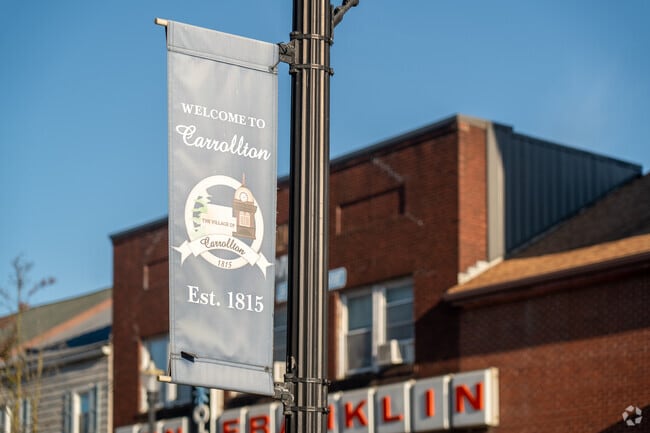 Carrollton has a population of about 3100 & is the county seat of Ohio's Carroll County.