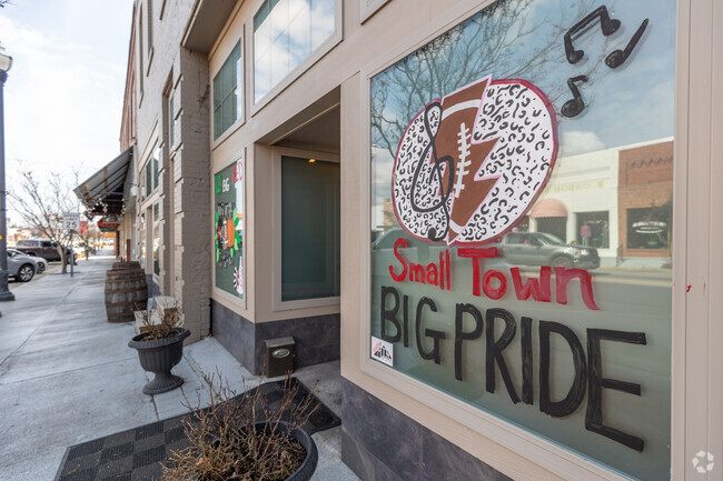 Albertville Alabama is a small town with a vibrant and active downtown area.