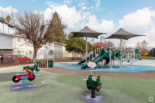 Your kids will love the playground at McLaughlin Park in San Jose.