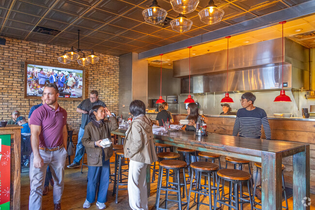 Lucy’s #7 Burger Bar in Downtown Beloit serves smash burgers within a rustic vibe.