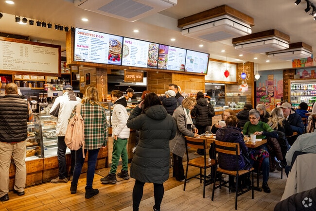 Tourists and residents flock to the restaurants throughout Hell's Kitchen.