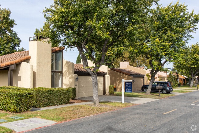 Find Mediterranean style homes tucked away in LOVR Creekside Area.