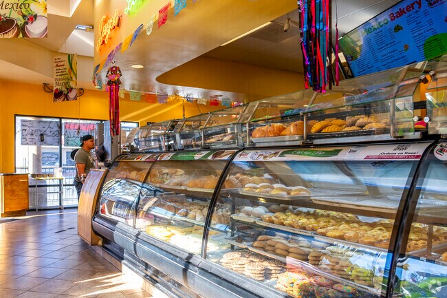 Mexico Bakery has a lot of delicious pastries to satisfy your sweet tooth.